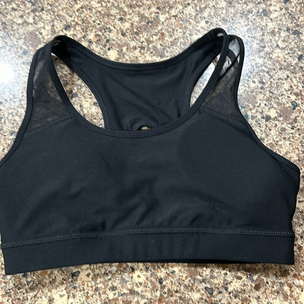 Ideology black sports bra size medium
